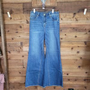 31 x 34 - Rock and Roll Denim High Rise Palazzo Flare